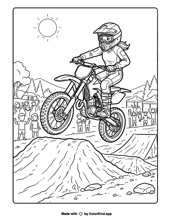 Friendly forest animals collecting fallen leaves beside a peaceful pond as clean black-and-white printable line art made by ColorKind
