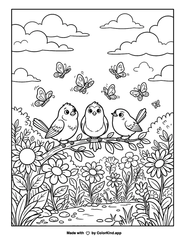 A family setting up a campsite, scene 4 as clean black-and-white printable line art made by ColorKind