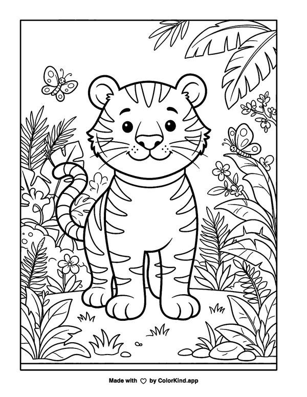 Children enjoying a friendly basketball game, scene 8 as clean black-and-white printable line art made by ColorKind