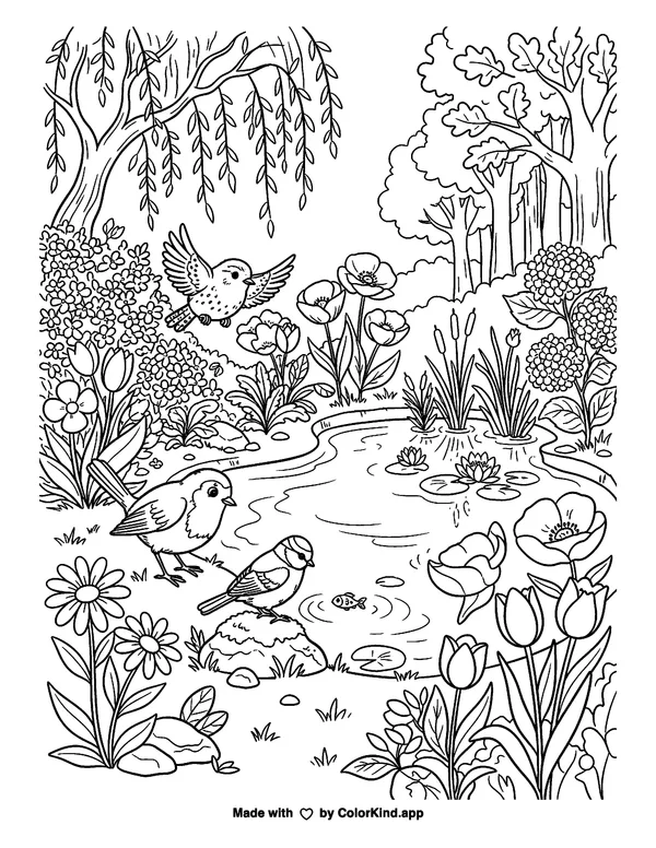 Young athletes cheering for their teammates, scene 4 as clean black-and-white printable line art made by ColorKind