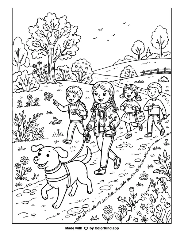 Young musicians playing an outdoor concert, scene 8 as clean black-and-white printable line art made by ColorKind