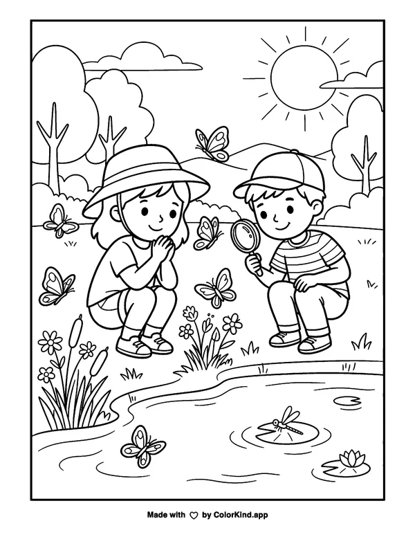 Young soccer players practicing passing together, scene 3 as clean black-and-white printable line art made by ColorKind